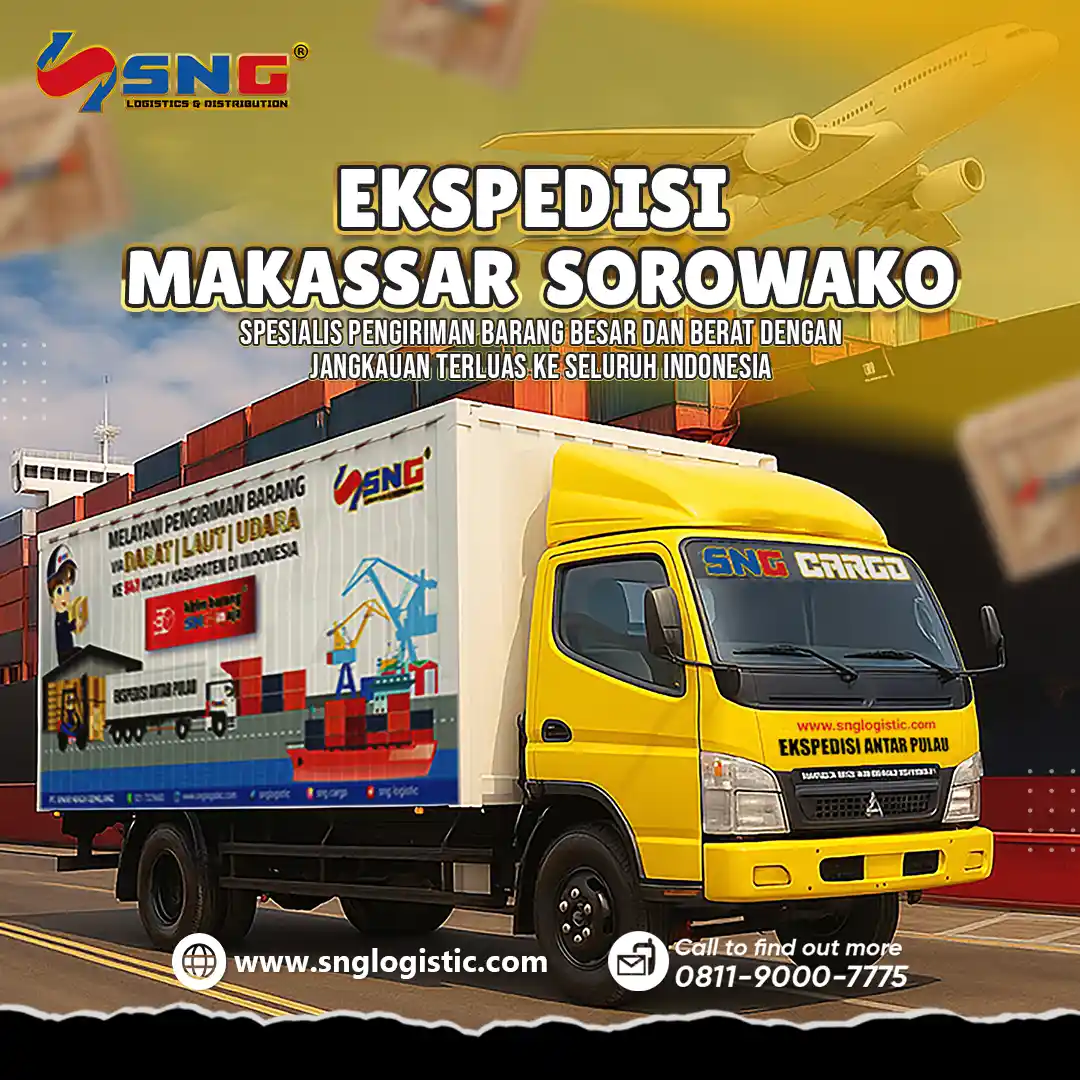 Ekspedisi Makassar Sorowako via Darat Door to Door
